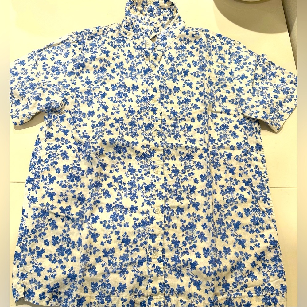 Floral Pattern Casual Shirt